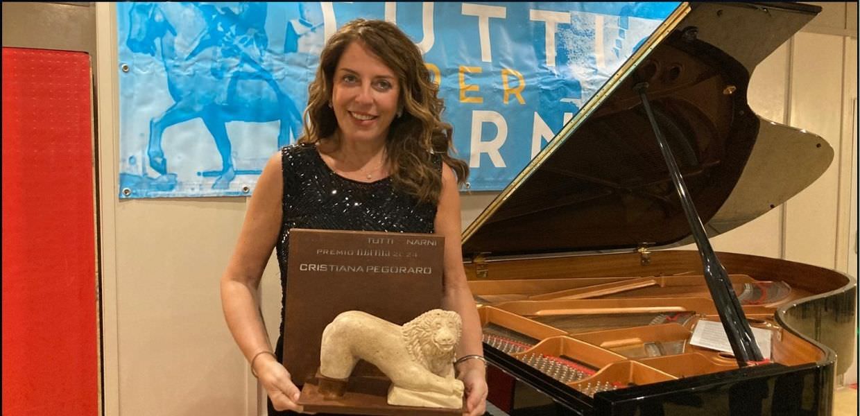 Cultura, il ‘Premio Narnia 2024’ va alla pianista Cristiana Pegoraro