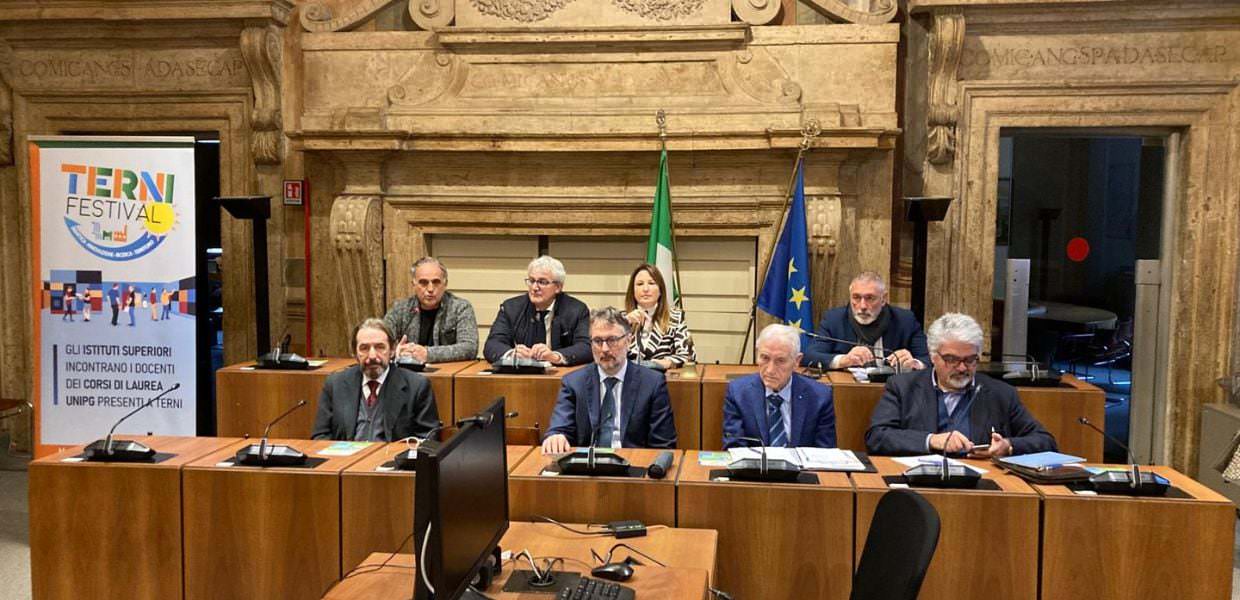 Cultura, presentato il ‘Terni festival’, la kermesse che porta l’ Università in città