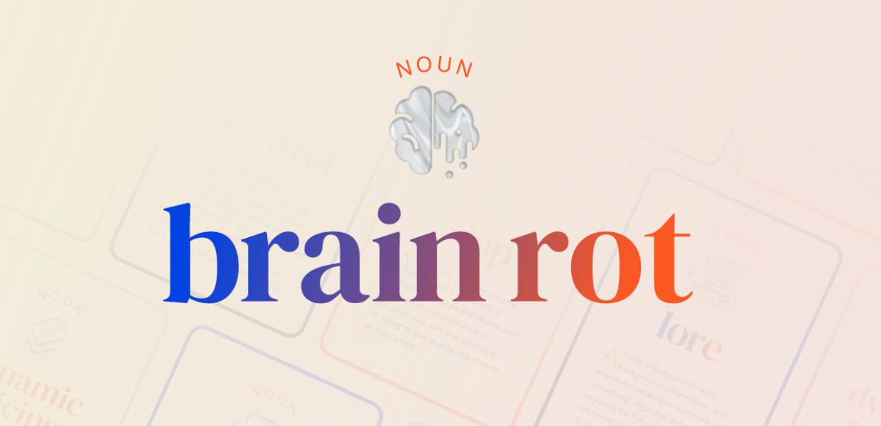 Brain rot: cos’è la parola dell’anno e come è collegata ai social media