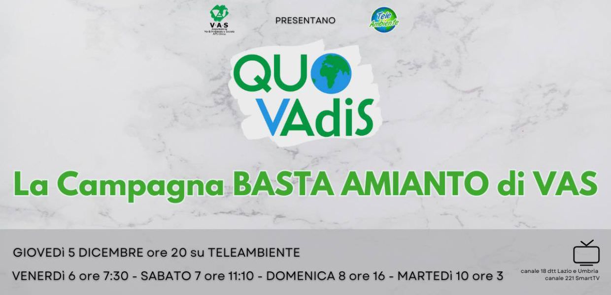 campagna basta amianto di quo vadis