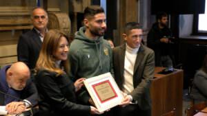 Terni, in Comune gli auguri a Ternana Women, Ternana Calcio e a tutte le società, Altamura e Iapadre
