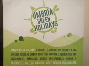 Umbria turismo consapevole, verde e sostenibile, con ‘Umbria Green Holidays’, locandina