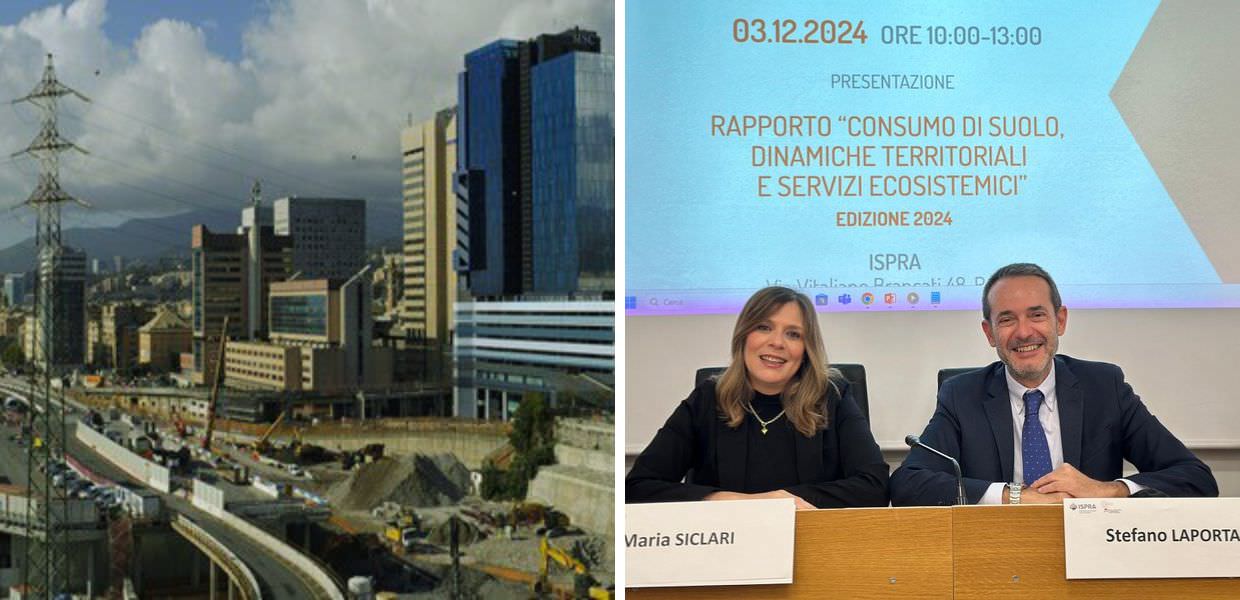 consumo di suolo ispra italia