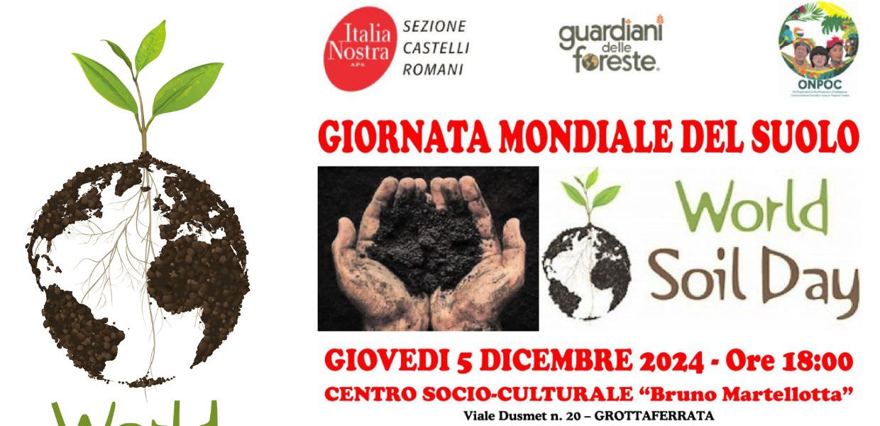 giornata mondiale del suolo 5 dicembre