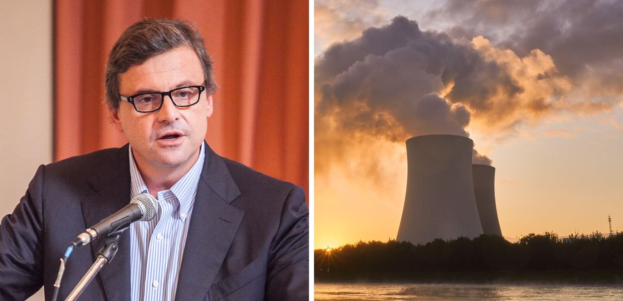 Calenda discute l'urgenza di adottare il nucleare e l'implementazione di un tetto ai prezzi delle rinnovabili in un contesto di cambiamento energetico.