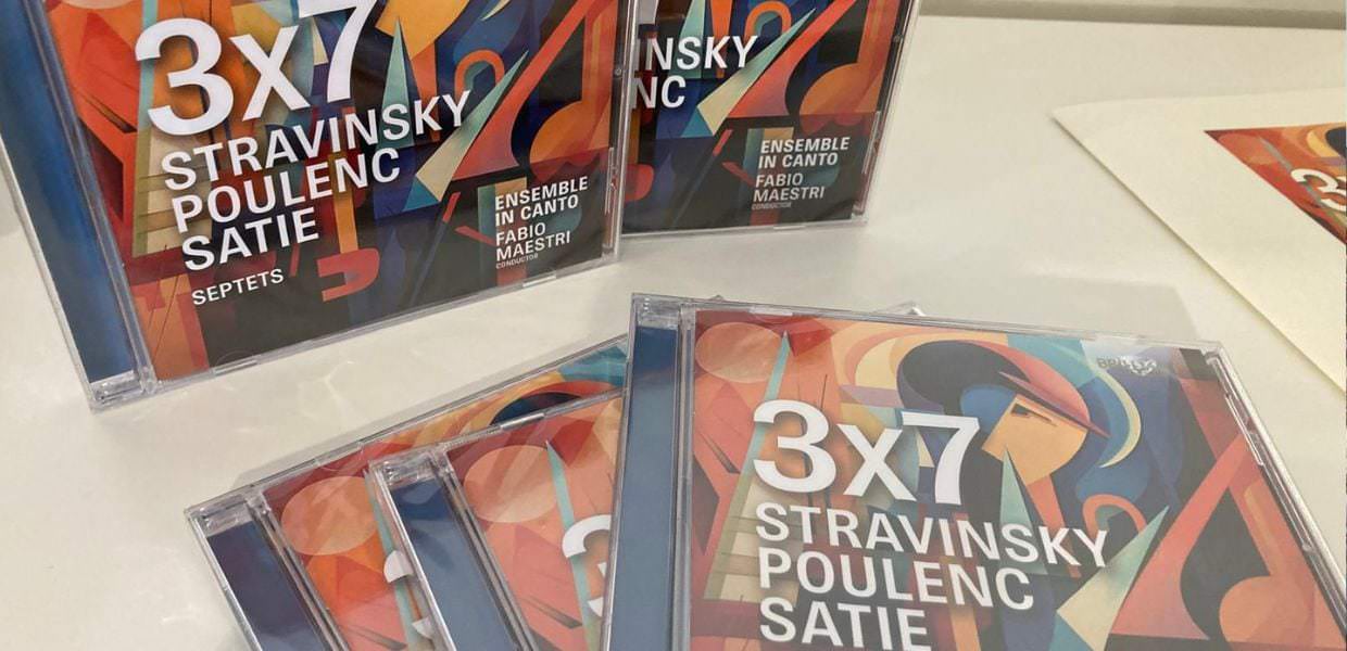 Musica, presentato il disco dell’Ensemble In Canto, ‘3x7’