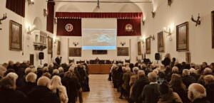 Perugia, presentato il libro ‘I Benedettini a Mugnano e nella valle del Nestore’, foto presentazione