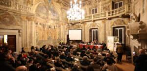 Spoleto (Pg), presentata annata 2024 Olio e.v.o. Dop Umbria, foto sala gremita