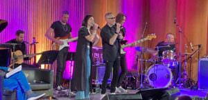 Terni, oltre due ore di emozioni con Gianni Neri e Mogol, foto Gianni Neri e Veronica Neri