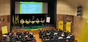 Umbria, Coldiretti e giunta regionale per le priorità dell’agricoltura, foto sala piena