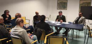 Umbria, Rifiuti, l’assessore De Luca ha incontrato i comitati di Terni, foto De Luca e Simonetti