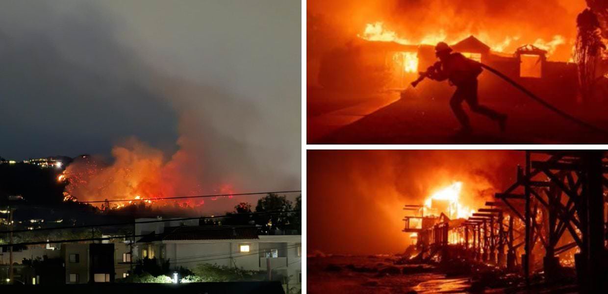 incendi los angeles morti