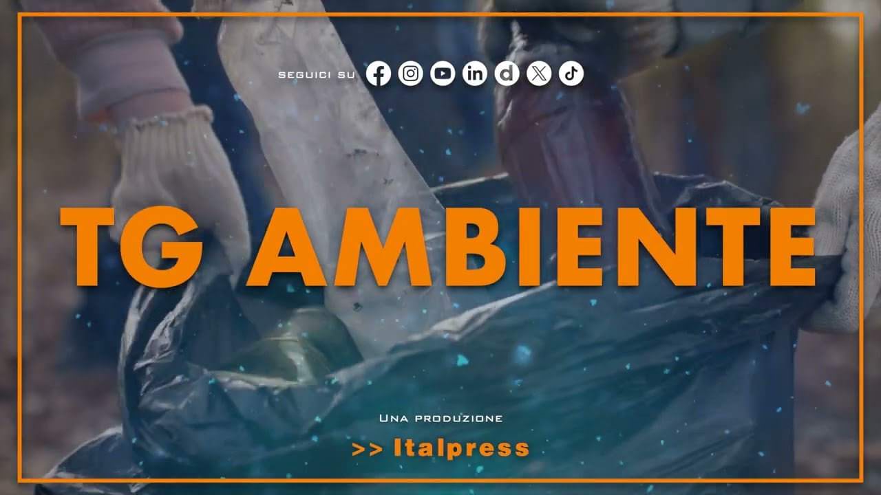 Immagine promozionale di Tg Ambiente, incentrata su sostenibilità e cambiamenti climatici, con focus su tecnologie pulite e carburante sostenibile.