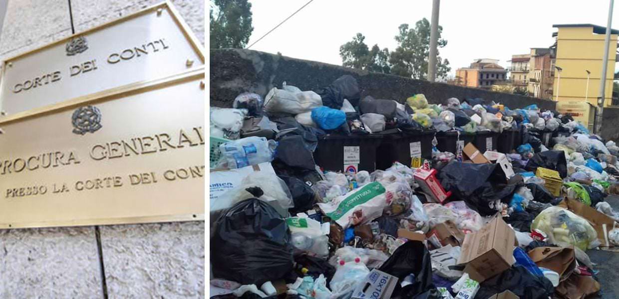 rifiuti calabria danno erariale