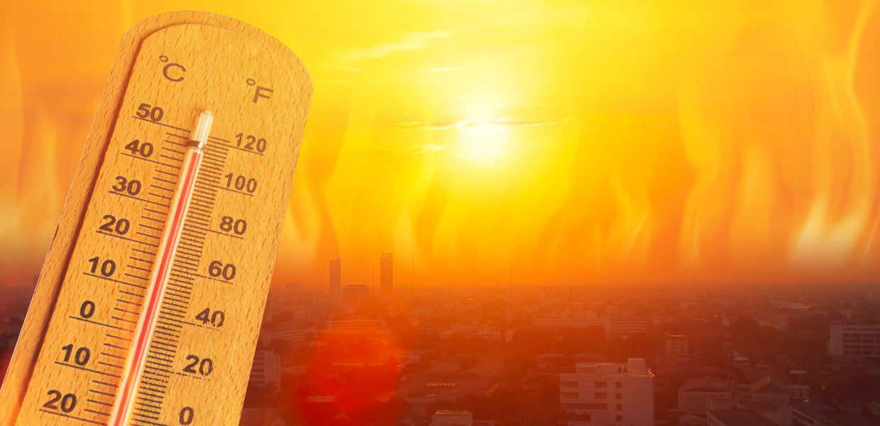 Termometro che segna temperature record nel gennaio 2025, un aprile rovente e preoccupante per il cambiamento climatico e la salute globale.