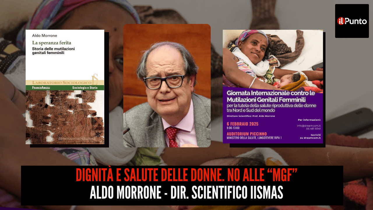 Aldo Morrone, esperto sulla salute femminile, presenta il suo lavoro sulla dignità e le mutilazioni genitali, evento di Il Punto.