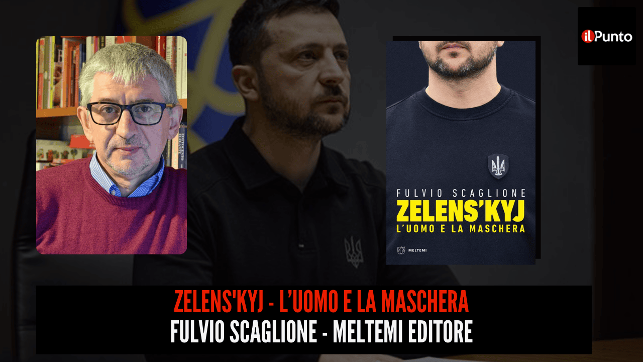 Fulvio Scaglione presenta il libro Zelens'kyj. L'uomo e la maschera durante la puntata di IL PUNTO, evidenziando il leader ucraino.