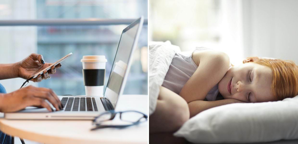 I disturbi del sonno causati in gran parte dall’abuso di dispositivi digitali