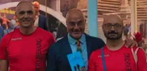 Trekking, tra Umbria e Lazio cresce il ‘Cammino dell’intrepido Larth’, Luca Sbarra, Emanuele Rossi e Claudio Lattanzi