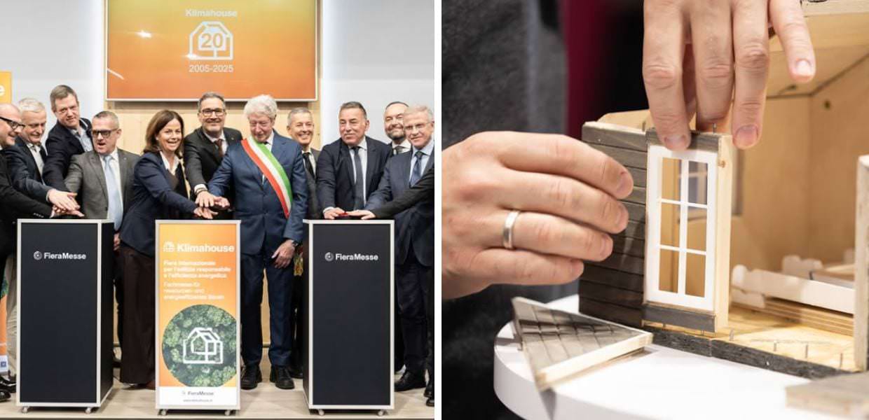 Ventesima edizione di Klimahouse, l'evento dedicato all’efficientamento energetico e all’edilizia sostenibile.