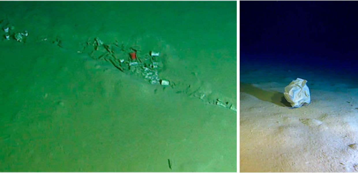 Mar Mediterraneo, nell'abisso Calypso trovati migliaia di rifiuti in plastica