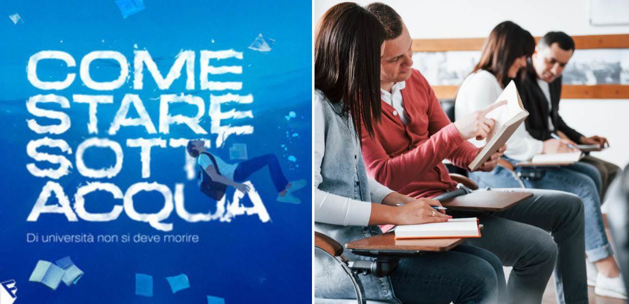 Come stare sott'acqua il podcast sul disagio degli studenti universitari