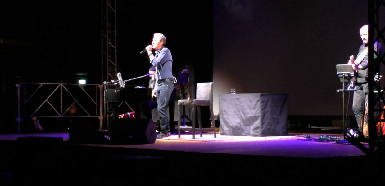 Terni cultura, storia ed emozioni in musica con lo spettacolo di Luca Barbarossa