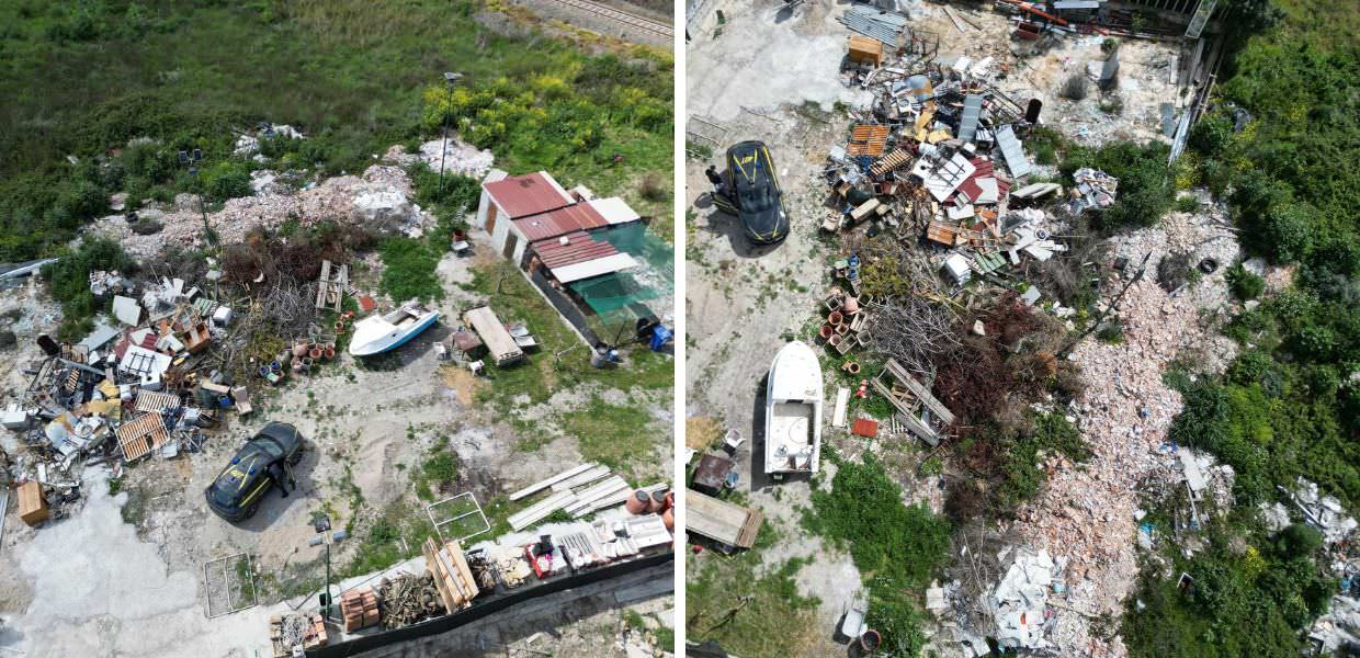 crotone discarica abusiva rifiuti