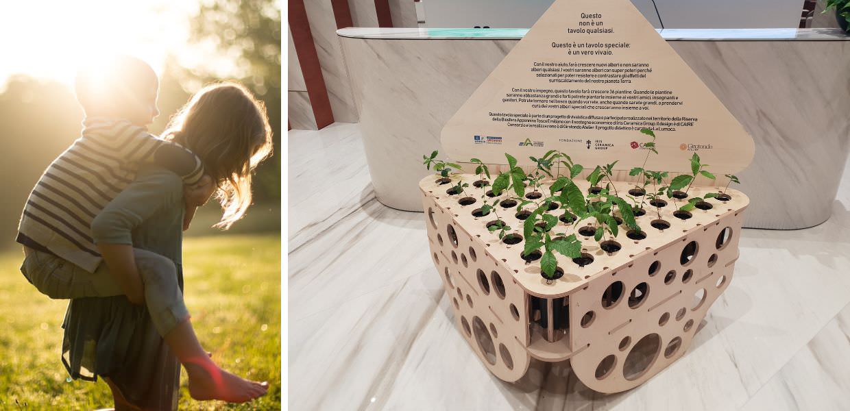 Emilia-Romagna, i bambini delle scuole cureranno vivai di piante resistentiBambini giocano all'aperto, mentre un vivaio di piante resistenti al clima promuove la sostenibilità. Progetto per un futuro verde. #clima #piante #sostenibilità #bambini