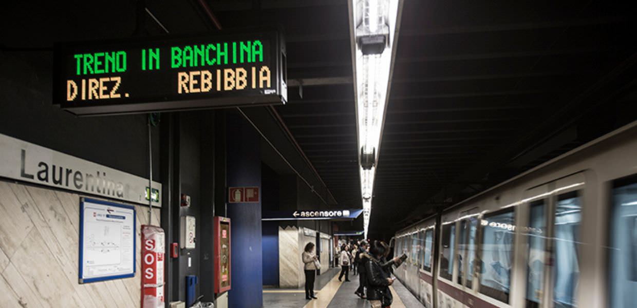 roma metro b guidonia