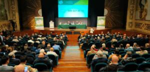 Assisi (Pg), convegno per gestire i cambiamenti climatici in agricoltura, sala teatro lyrick