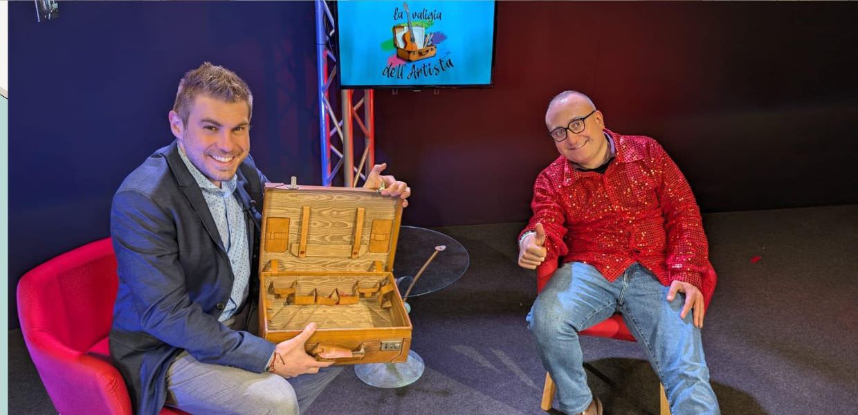 La valigia dell’artista, 11° puntata con l’imitatore e trasformista Andy Bellotti