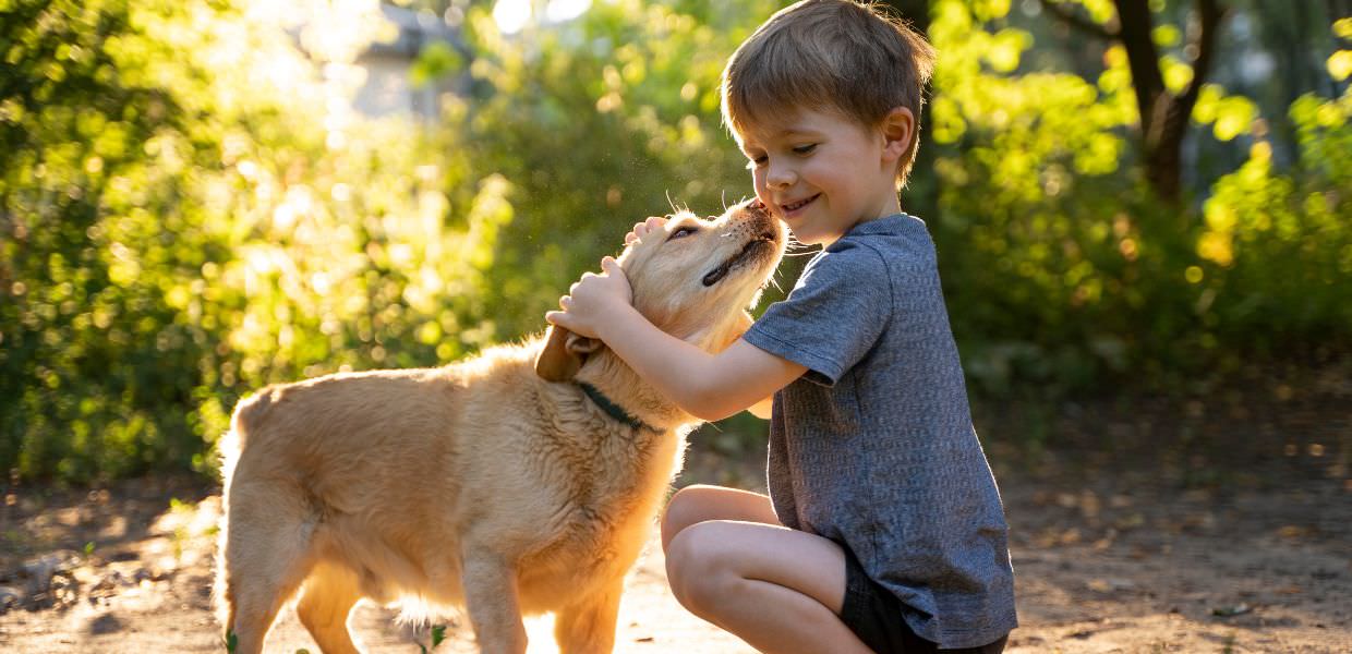 bambini e animali domestici è il tema di crescimitu