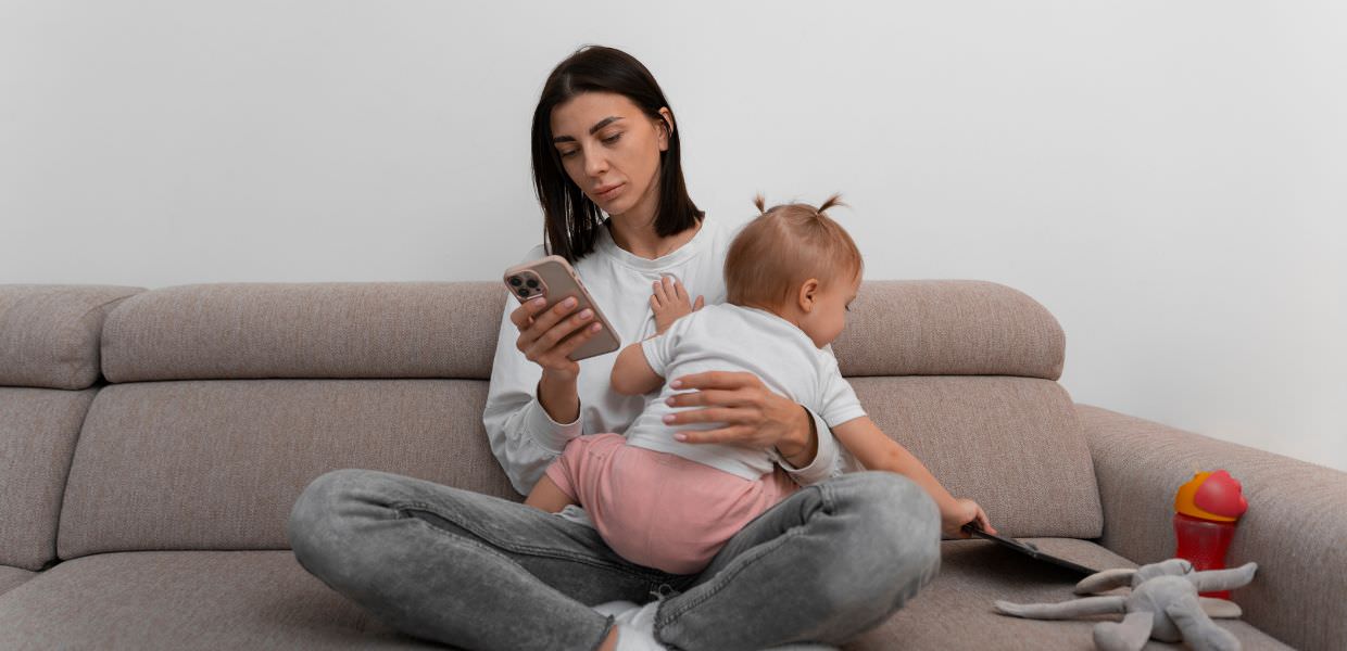 Smartphone, che impatto ha nelle prime interazioni tra madre e figlio? Lo studio italiano