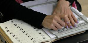 Terni, corso di braille per una vera inclusione dei bambini ipovedenti, foto allievi