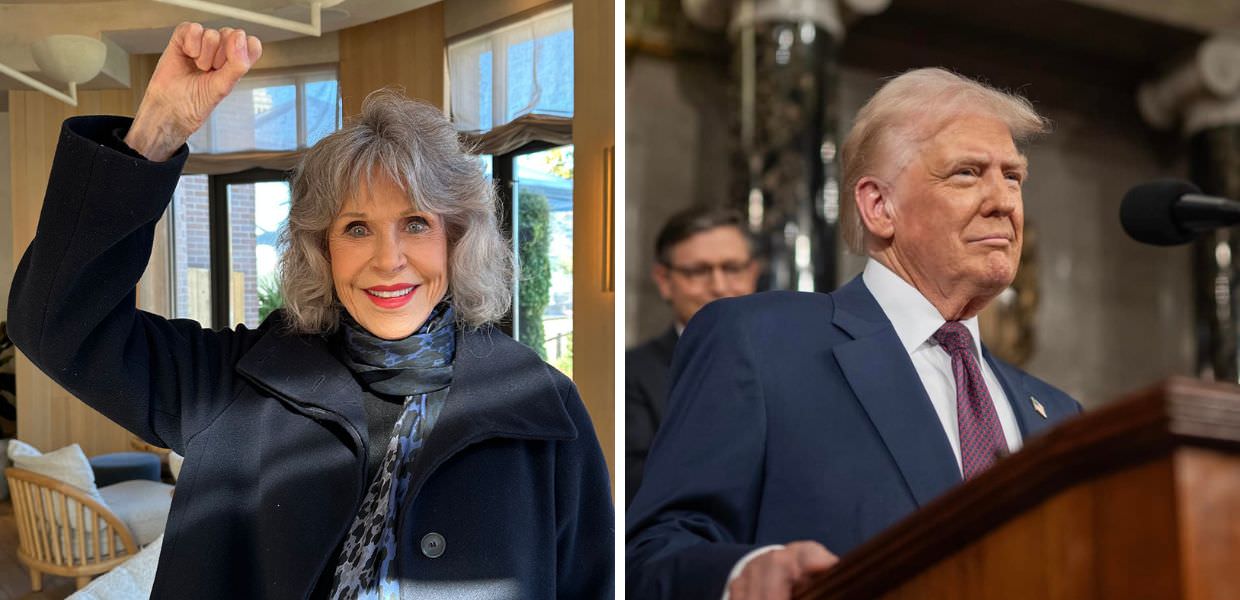 clima jane fonda donald trump