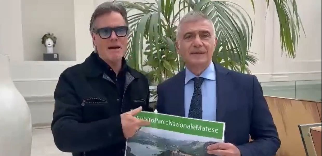 Ghione e Pecoraro Scanio insieme per il Parco Nazionale del Matese | VIDEO