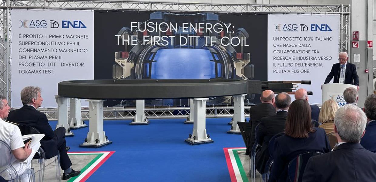 Fusione nucleare, presentato il primo magnete per DTT