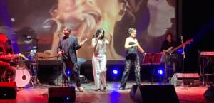 Musica, Carlotta incanta il Manini di Narni (Tr) con ‘Le nostre canzoni’, Anastasi, Carlotta e Bucci