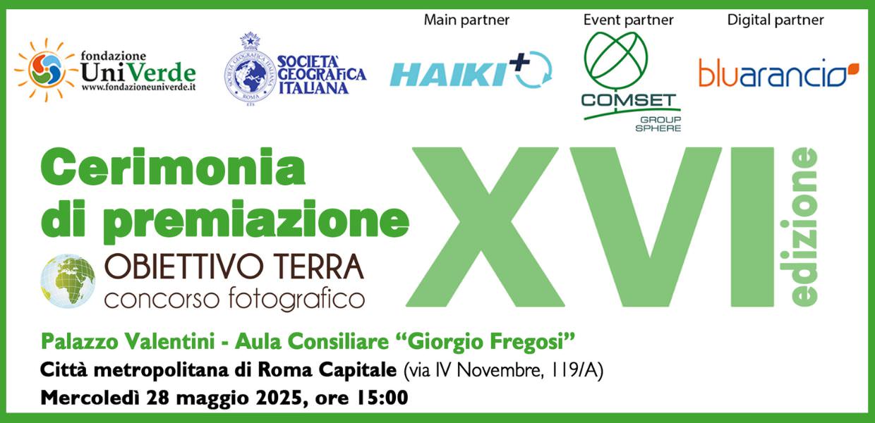 Obiettivo Terra 2025, il 28 maggio la cerimonia di premiazione con il Ministro Fratin