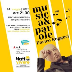 Perugia, ‘La cura della gioia’ accende la luce su depressione e disagio psichico. In chiusura Enrico Ruggeri, concerto Ruggeri