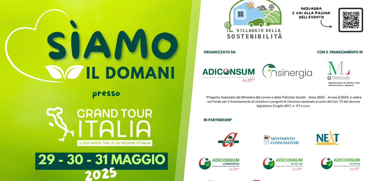 Sì AMO il Domani, dal 29 al 31 maggio a Bologna torna il Villaggio della Sostenibilità