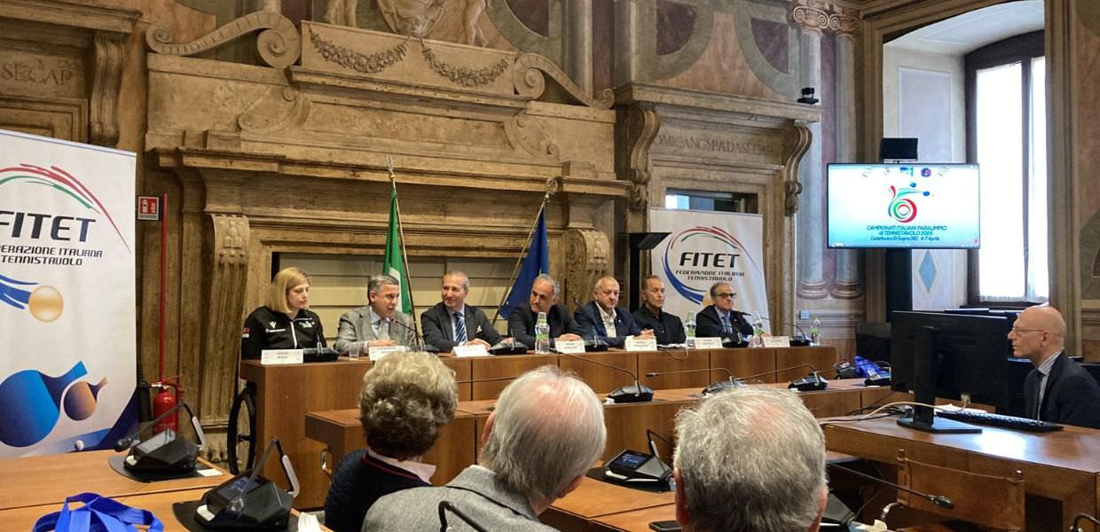 Sport, a Terni al via i Campionati Italiani Paralimpici di tennistavolo