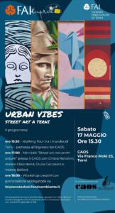 Terni, pomeriggio di Street Art grazie al Fai Giovani, programma