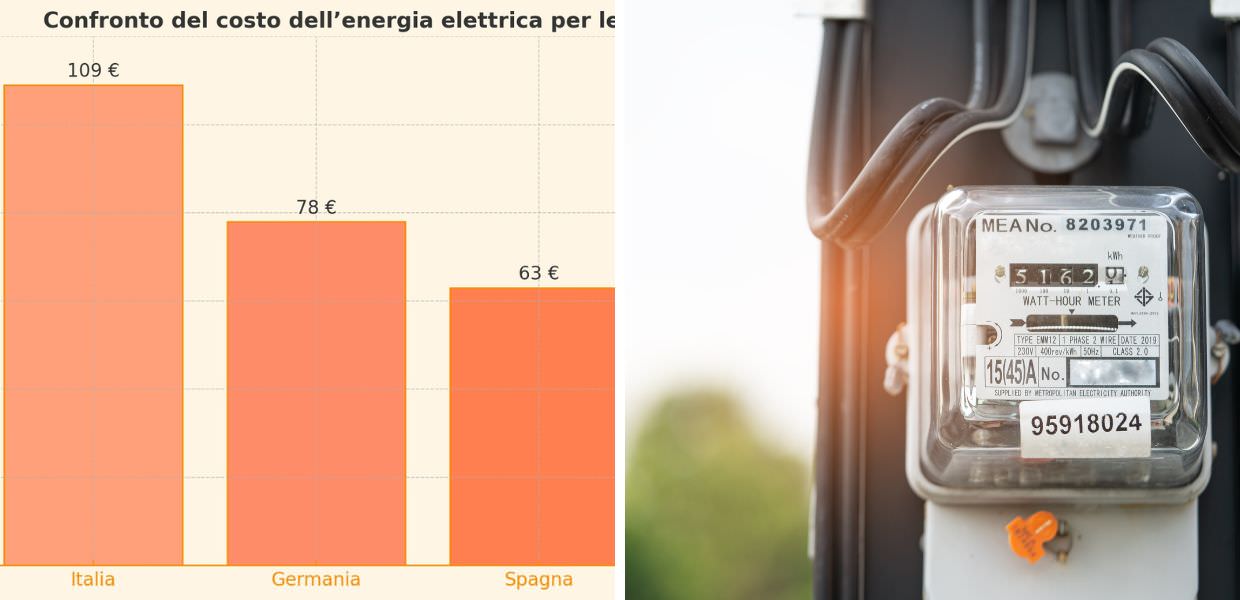 Unimprese Aziende italiane pagano l’elettricità fino al 47% in più rispetto al resto d'Europa