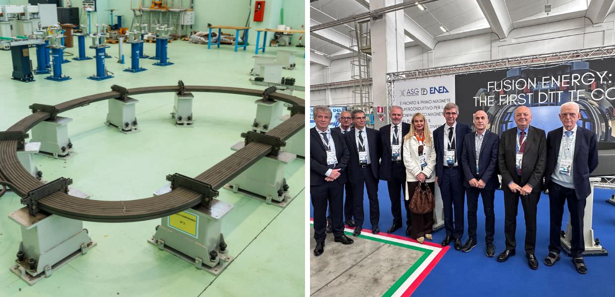 fusione nucleare dtt magnete