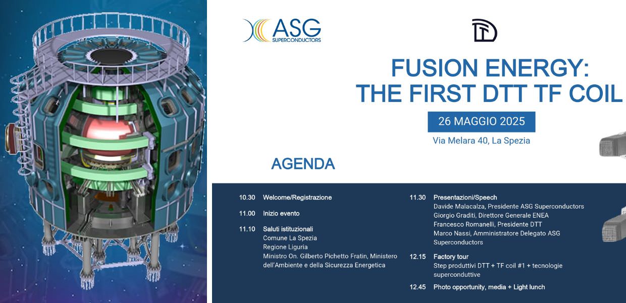 fusione nucleare magnete dtt