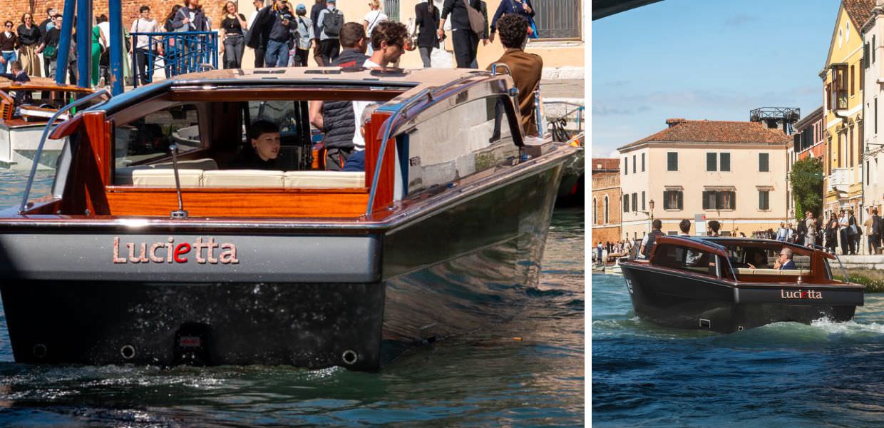 lucietta taxi acqueo elettrico venezia