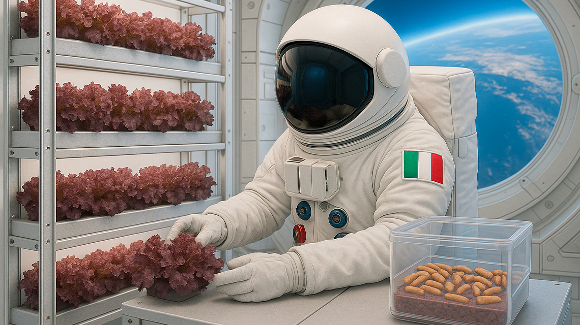 "Una lattuga biofortificata permetterà la vita dell'uomo su Marte"