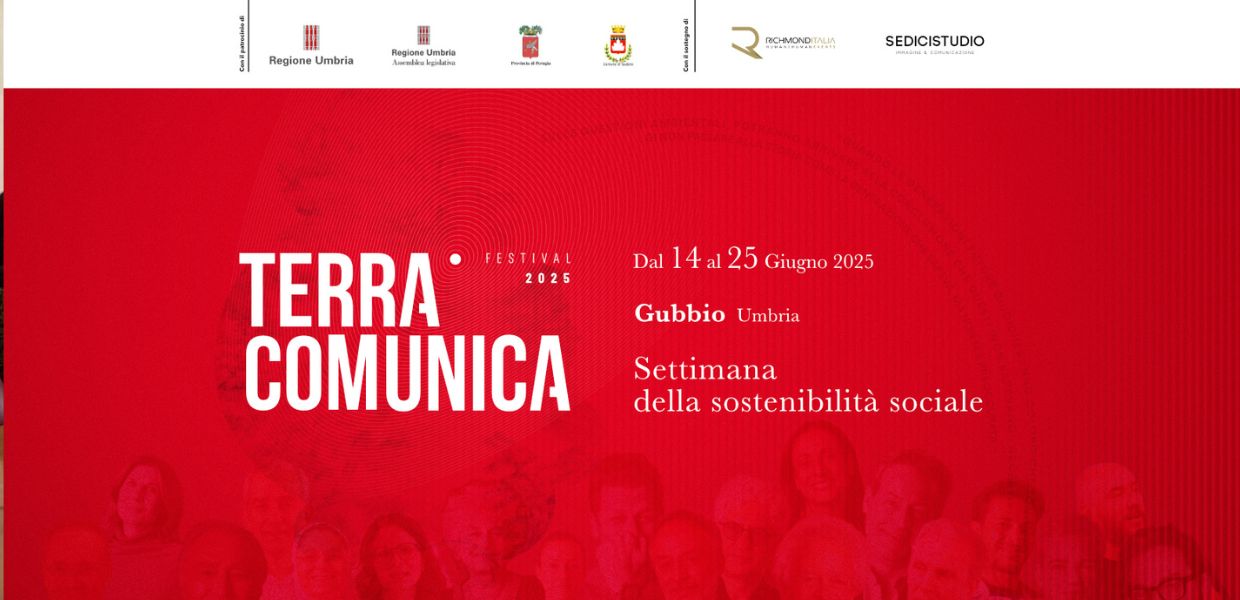 A Gubbio (Pg), parte ‘Terracomunica - La settimana della sostenibilità sociale’
